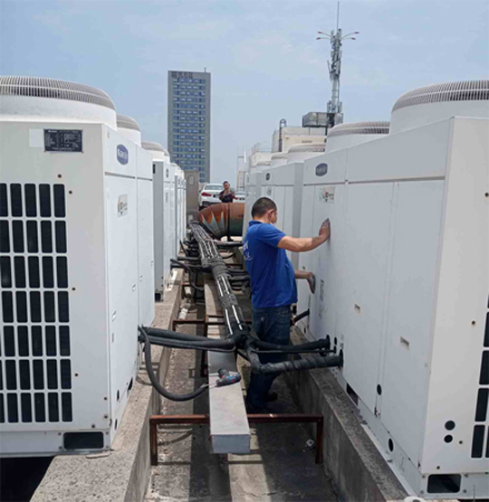 范县中央空调制热和不制冷系统维修方法